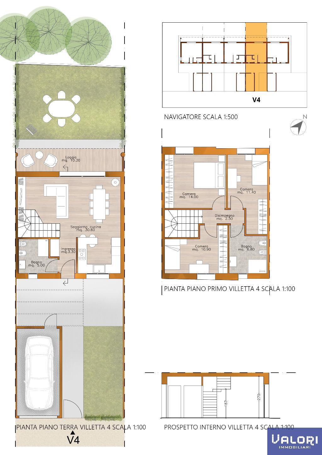 Villa Semi Indipendente FAENZA vendita   Via Ospitaletto Valori Immobiliari di Debora Rivola & A. S.a.s.