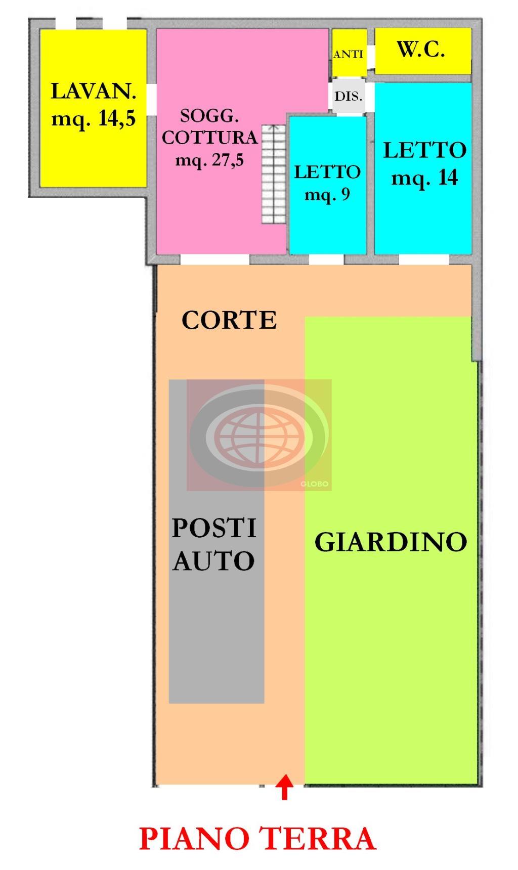 Villa Affiancata - Schiera CESENA vendita    Agenzia GLOBO di Garavelli Gianni & C. Sas