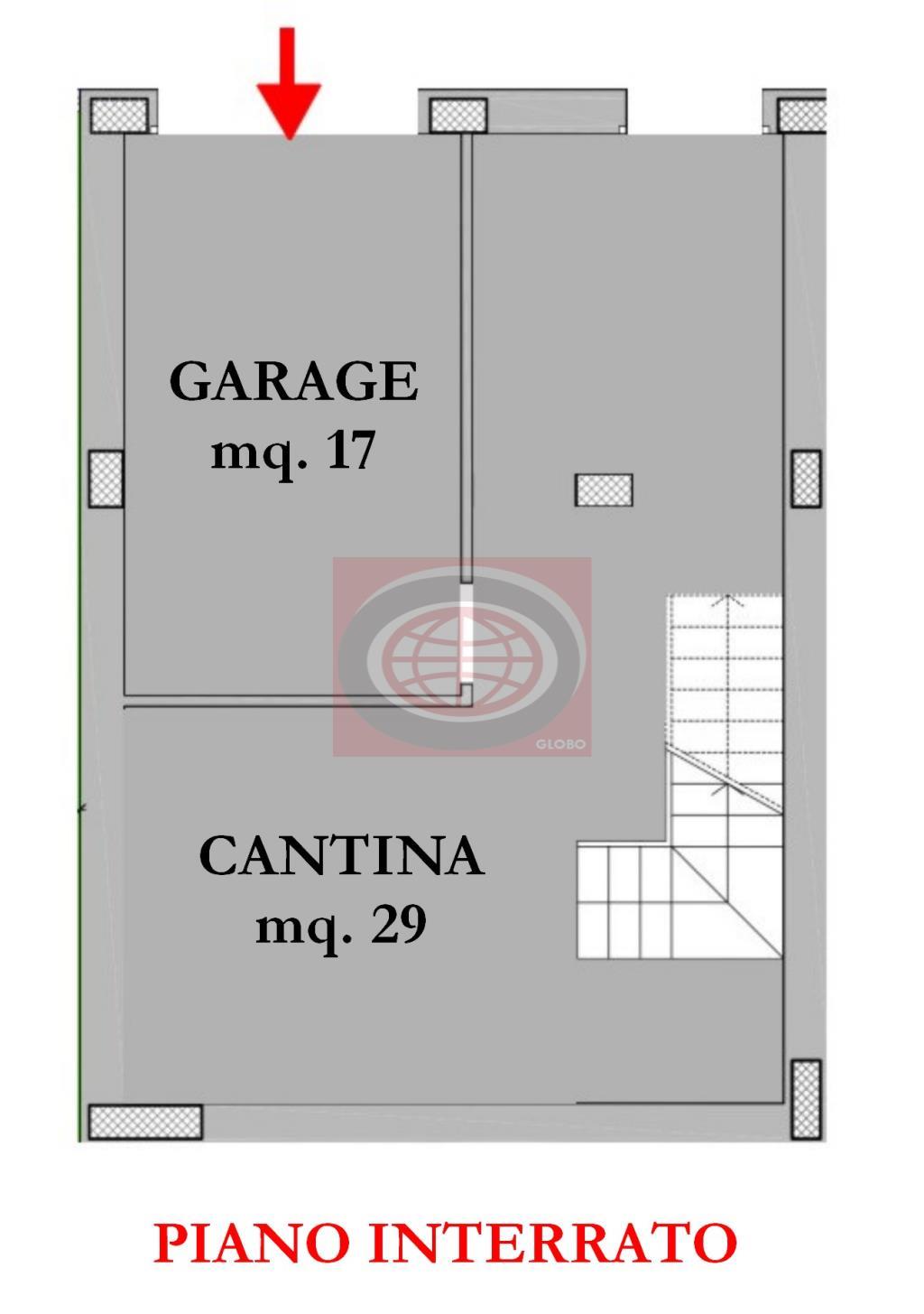 Villa Affiancata - Schiera CESENA vendita    Agenzia GLOBO di Garavelli Gianni & C. Sas