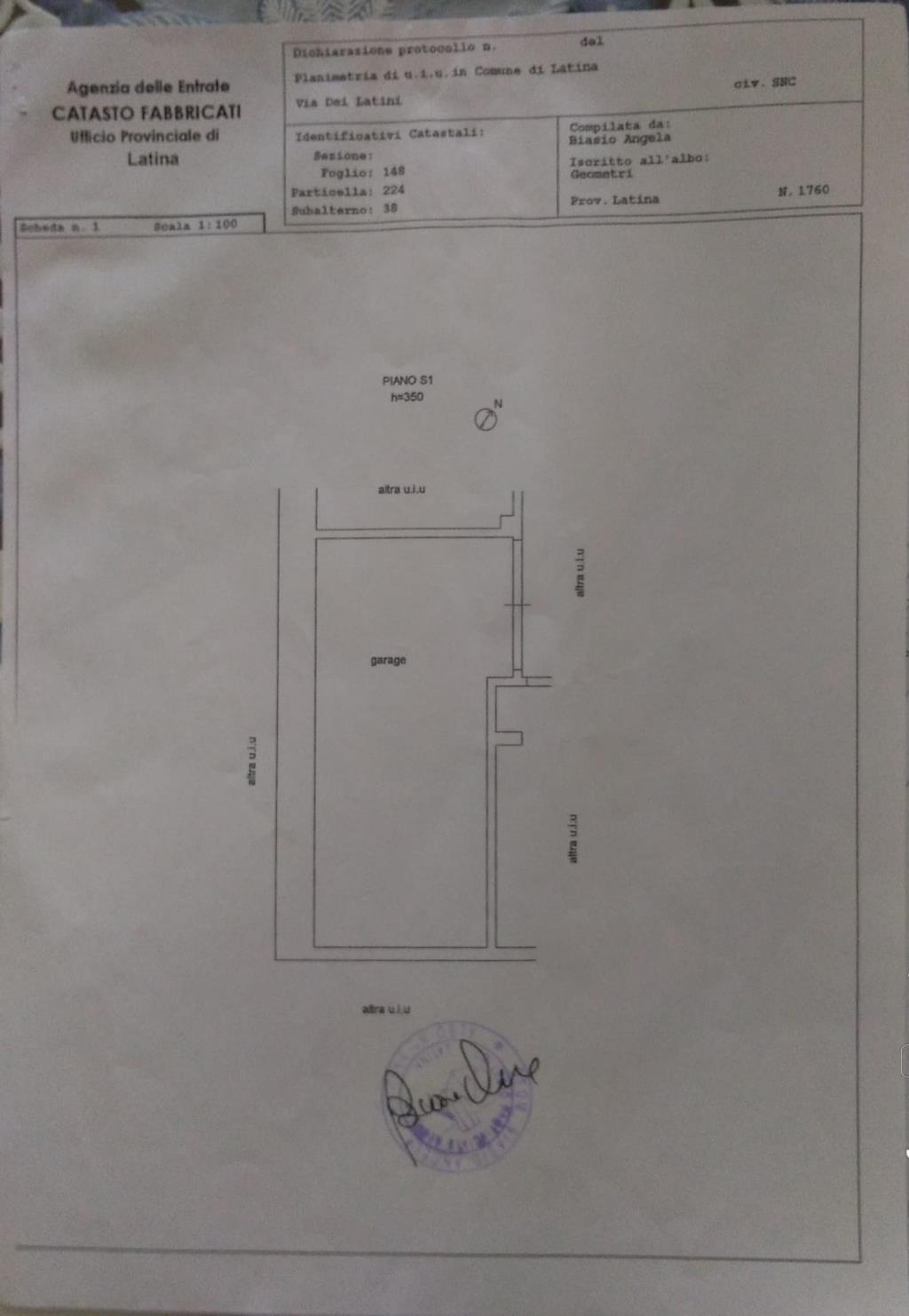 Box auto - Posto auto LATINA vendita    LA DOMUS SRL