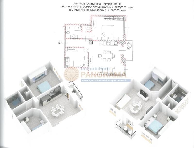 Appartamento SAN BENEDETTO DEL TRONTO vendita   via Marconi Agenzia Immobiliare Panorama