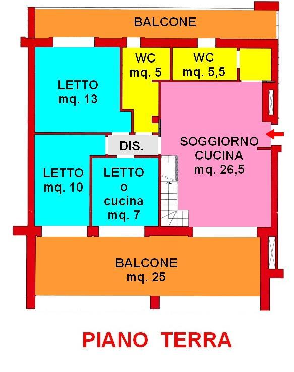  cesena vendita quart:  agenzia globo di garavelli gianni & c. sas