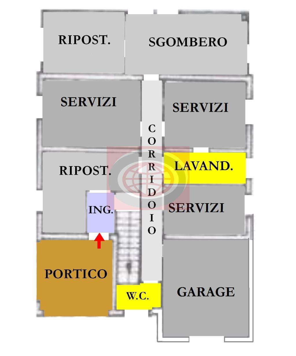  cesena vendita quart:  agenzia globo di garavelli gianni & c. sas