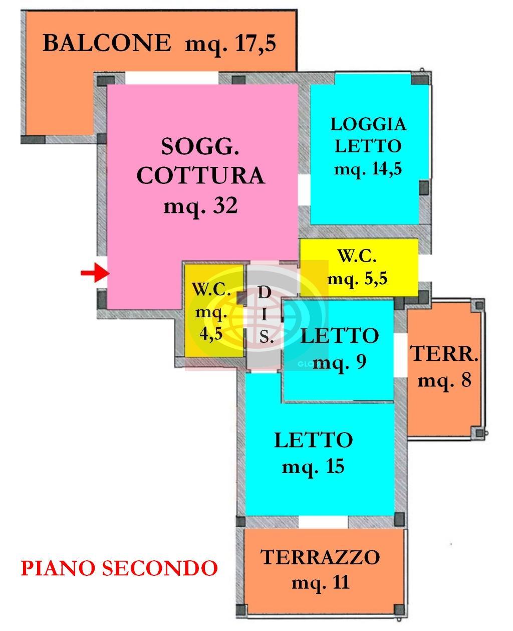 Appartamento CESENA vendita    Agenzia GLOBO di Garavelli Gianni & C. Sas