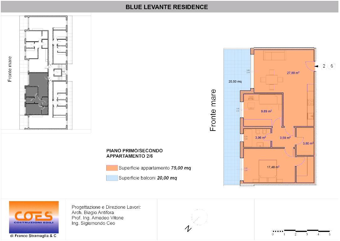 Appartamento BARI vendita   VIA CARACCIOLO PRESTIGE IMMOBILIARE SRLS