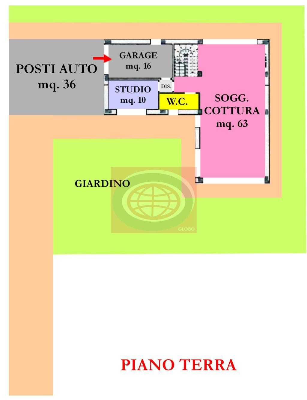 Villa Unifamiliare - Indipendente CESENA vendita    Agenzia GLOBO di Garavelli Gianni & C. Sas